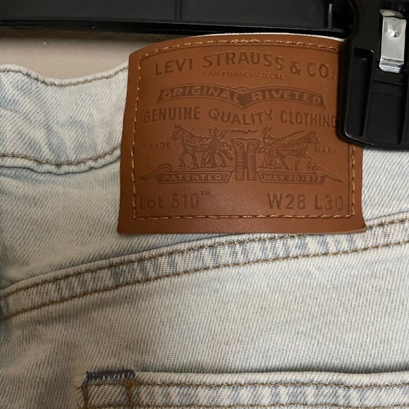 Men's Levi's 510™ , Size 28/30, Stone Washed, Skinny Fit Jeans - Picture 6 of 10